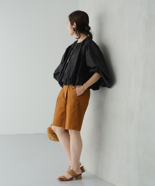 VERMEIL par iena（ヴェルメイユパーイエナ）の「Psophia ソフィア ジャケット 212JKT2642（ノーカラージャケット・レディース・ブラック・SMALL/MEDIUM）」の3枚目の写真