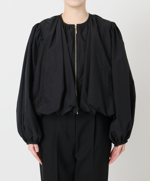 VERMEIL par iena（ヴェルメイユパーイエナ）の「Psophia ソフィア ジャケット 212JKT2642（ノーカラージャケット・レディース・ブラック・SMALL/MEDIUM）」の7枚目の写真