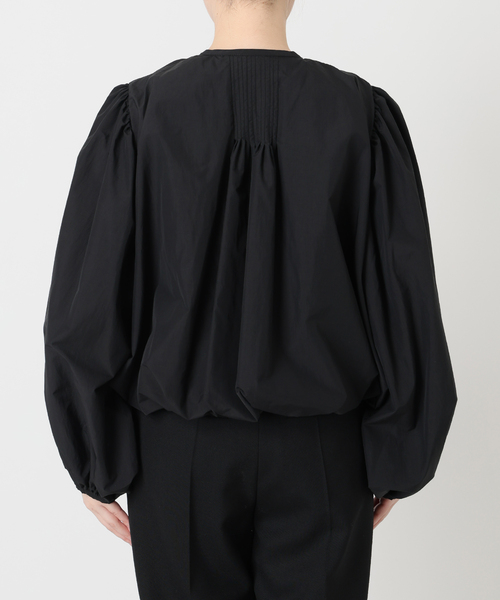 VERMEIL par iena（ヴェルメイユパーイエナ）の「Psophia ソフィア ジャケット 212JKT2642（ノーカラージャケット・レディース・ブラック・SMALL/MEDIUM）」の9枚目の写真