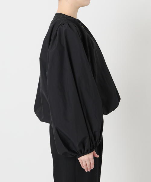 VERMEIL par iena（ヴェルメイユパーイエナ）の「Psophia ソフィア ジャケット 212JKT2642（ノーカラージャケット・レディース・ブラック・SMALL/MEDIUM）」の10枚目の写真