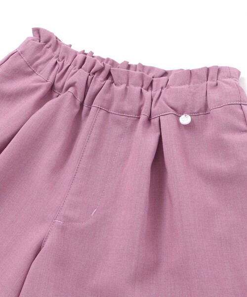 BeBe Petits Pois Vert(ベベプチポワヴェール)の「【店舗限定】裾はしごレースキュロット(その他パンツ・キッズ・パープル/ブルー・130cm/110cm/120cm/160cm/150cm/140cm)」の11枚目の写真