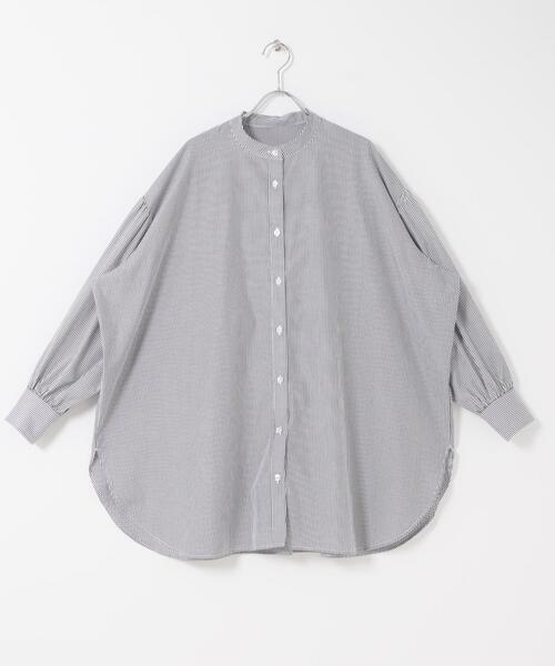 ITEMS URBANRESEARCH(アイテムズ アーバンリサーチ)の「ボイルボリュームチュニック(シャツ/ブラウス・レディース・ブルー系その他/ホワイト/ブラック系その他・FREE)」の17枚目の写真