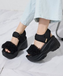 one after another NICE CLAUP | 【tulle collection】チュールフリルサンダル(サンダル)