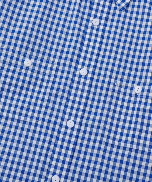 KAVU(カブー)の「KAVU/カブー Gingham Work Shirts/ギンガムワークシャツ(シャツ/ブラウス・メンズ・ブルー/ブラック/パープル・LARGE/MEDIUM)」の9枚目の写真