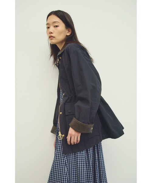 Mila Owen（ミラオーウェン）の「スリーブレスマキシ丈シャツワンピース（ワンピース・レディース・ベージュ/オレンジ/ネイビー・0/1）」の4枚目の写真