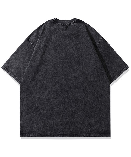 Ressaca(レサーカ)の「オーバーサイズ ピグメント加工 アニマルグラフィックロゴプリントTシャツ(Tシャツ/カットソー・メンズ・ブラック・XL/L/M)」の2枚目の写真