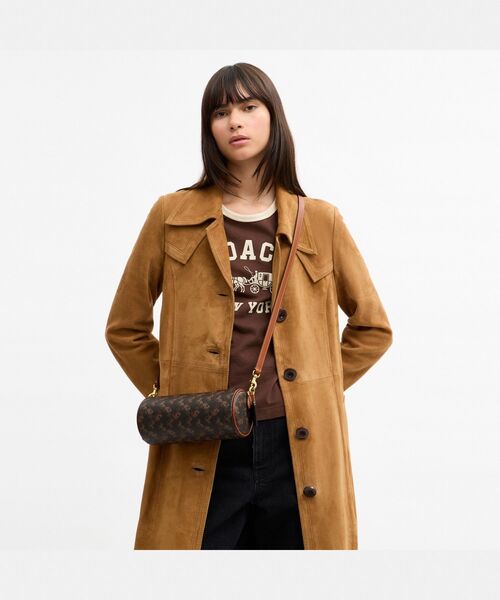 バレル バッグ・ホース アンド キャリッジ プリント（ショルダーバッグ