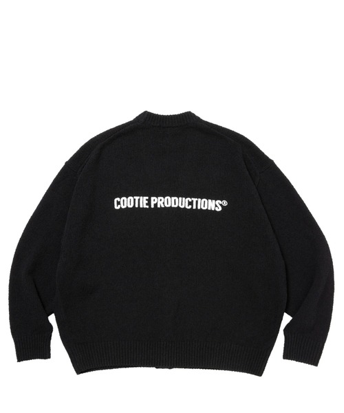 COOTIE PRODUCTIONS（クーティープロダクションズ）の「N/C Boucle Knit Cardigan（カーディガン/ボレロ・メンズ・ブラック・SMALL/LARGE/MEDIUM）」の4枚目の写真