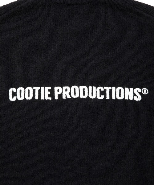 COOTIE PRODUCTIONS（クーティープロダクションズ）の「N/C Boucle Knit Cardigan（カーディガン/ボレロ・メンズ・ブラック・SMALL/LARGE/MEDIUM）」の5枚目の写真