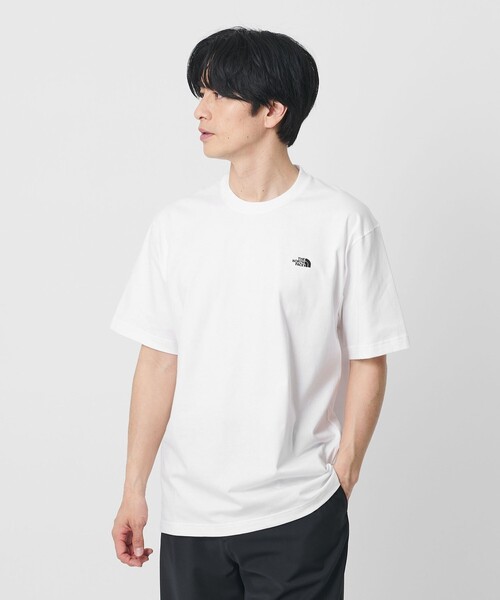THE NORTH FACE(ザノースフェイス)の「<THE NORTH FACE>フラッシュ ドライ ヌプシ コットン Tシャツ(Tシャツ/カットソー・メンズ・ブラック/ホワイト/ライトグレー・L/XL/M)」の1枚目の写真