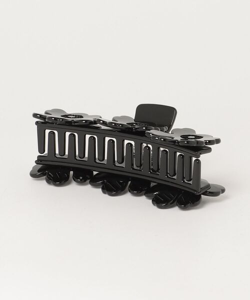 marimekko（マリメッコ）の「Mini Unikko / hair clip（バレッタ/ヘアクリップ・レディース・ブラック・FREE）」の5枚目の写真