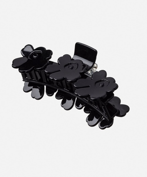 marimekko（マリメッコ）の「Mini Unikko / hair clip（バレッタ/ヘアクリップ・レディース・ブラック・FREE）」の2枚目の写真