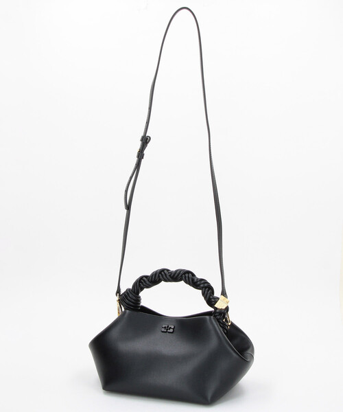 GANNI（ガニー）の「GANNI/ガニー Ganni Bou Bag Small / A5241 / 2WAY ハンドルバッグ / ショルダーバッグ（ショルダーバッグ・レディース・ブラック・ONE SIZE）」の6枚目の写真