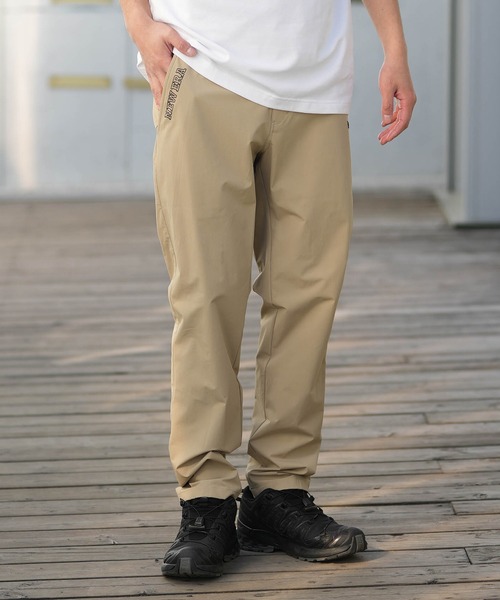 NEW ERA(ニューエラ)の「NEW ERA/ニューエラ テーパードパンツ メンズ GF LT TAPERECH PT 14859961/14859962/14859963(その他パンツ・メンズ・ベージュ/ブラック/グレー・L/M/XXL/XL)」の4枚目の写真