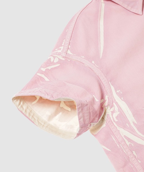 MARNI（マルニ）の「COLOR PRINTED DENIM / 半袖シャツ（シャツ/ブラウス・レディース・ピンク・36(S)）」の5枚目の写真