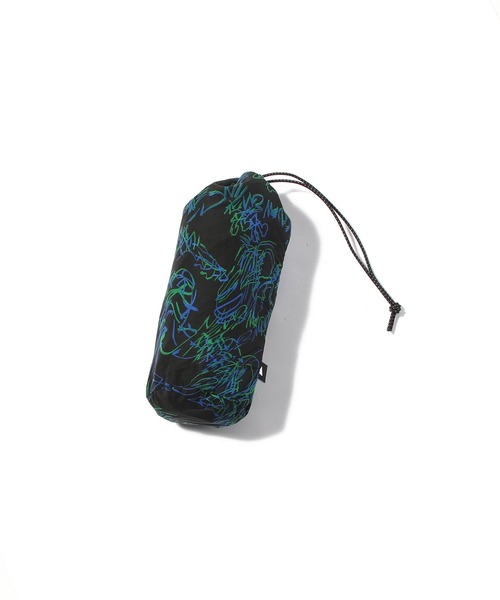 and wander(アンドワンダー)の「and wander / printed wind jacket(ブルゾン・レディース・ブラック・MEDIUM)」の7枚目の写真