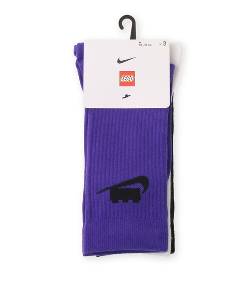 atmos pink(アトモスピンク)の「NIKE X LEGO COLLECTION SOCKS / ナイキ X レゴ コレクション ソックス 【SP】(ソックス/靴下・レディース・マルチ・21-23/23-25)」の5枚目の写真