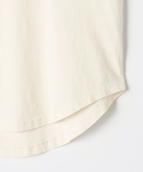 ONIGIRI（オニギリ）の「ピグメント加工 Ｔシャツ（Tシャツ/カットソー・レディース・オフホワイト/ブラウン・FREE）」の10枚目の写真