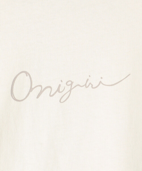 ONIGIRI（オニギリ）の「ピグメント加工 Ｔシャツ（Tシャツ/カットソー・レディース・オフホワイト/ブラウン・FREE）」の11枚目の写真