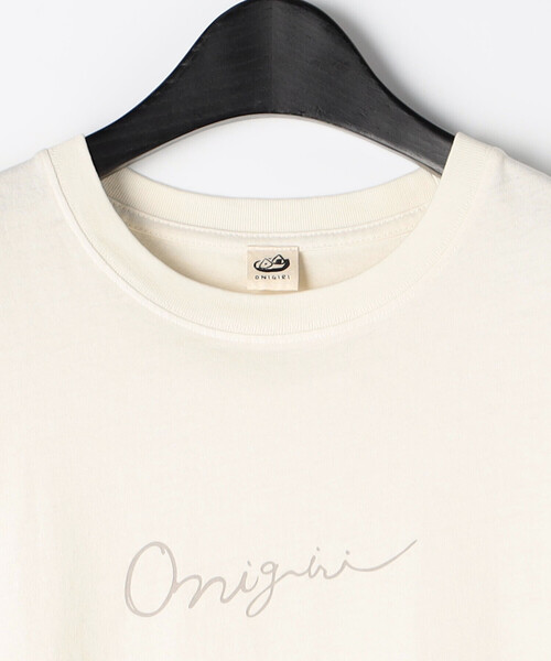 ONIGIRI(オニギリ)の「ピグメント加工 Tシャツ(Tシャツ/カットソー・レディース・オフホワイト/ブラウン/オレンジ・FREE)」の17枚目の写真