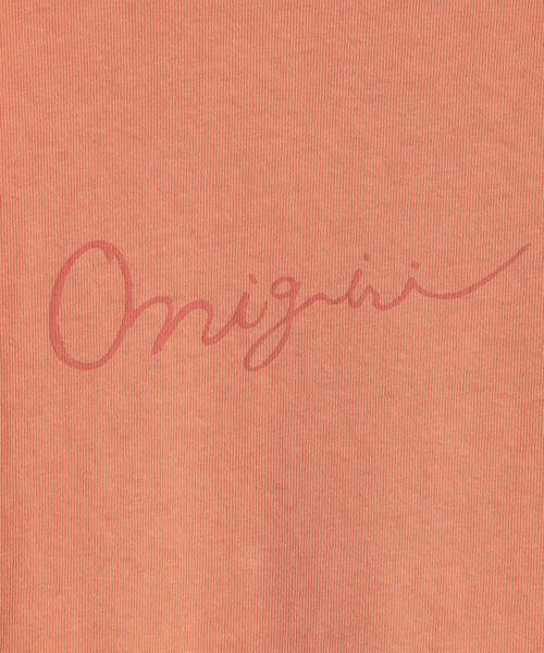 ONIGIRI(オニギリ)の「ピグメント加工 Tシャツ(Tシャツ/カットソー・レディース・オフホワイト/ブラウン/オレンジ・FREE)」の21枚目の写真