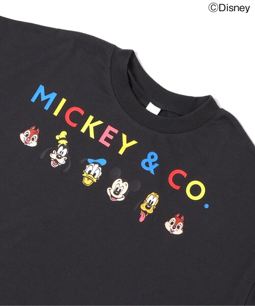 リンク】【ディズニー】ミッキー＆フレンズ/大人Tシャツ（Tシャツ