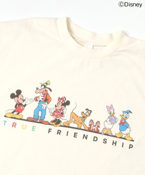 リンク】【ディズニー】ミッキー＆フレンズ/大人Tシャツ（Tシャツ