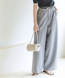 Maison INNESS | リネンライクセンターシーム入ワイドパンツ(その他パンツ)