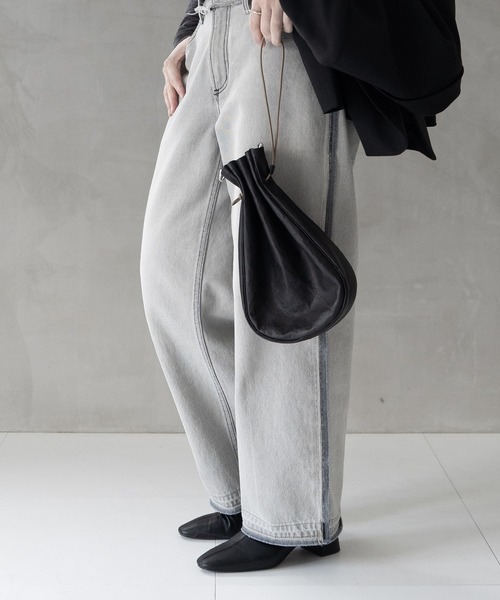 Senti（センティ）の「SENTI Dyneema Leather MEDICINE BAG L / 超軽量ダイニーマレザー メディスンバッグ L（ショルダーバッグ・メンズ・ブラック系その他/ブラック・FREE）」の13枚目の写真