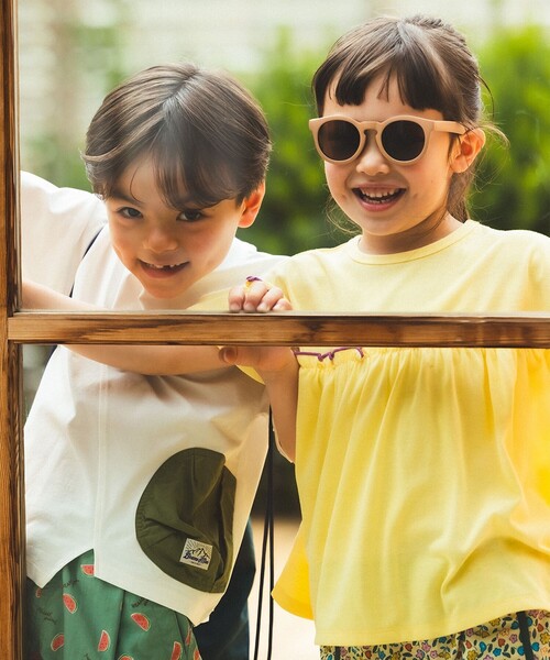 BEAMS mini(ビームスミニ)の「クイック ドライ Tシャツ 2026SS (90~150cm) 子供服 夏物 外遊び 速乾(Tシャツ/カットソー・キッズ・オフホワイト/ブルー系その他4・120/90/100/110/140/150/130)」の3枚目の写真