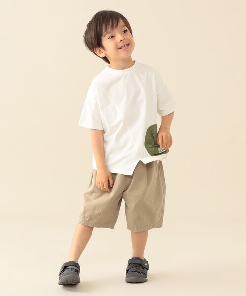 BEAMS mini(ビームスミニ)の「クイック ドライ Tシャツ 2026SS (90~150cm) 子供服 夏物 外遊び 速乾(Tシャツ/カットソー・キッズ・オフホワイト/ブルー系その他4・120/90/100/110/140/150/130)」の7枚目の写真
