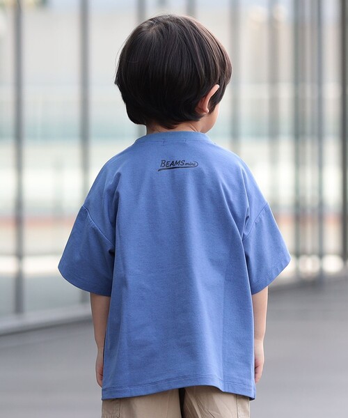BEAMS mini(ビームスミニ)の「クイック ドライ Tシャツ 2026SS (90~150cm) 子供服 夏物 外遊び 速乾(Tシャツ/カットソー・キッズ・オフホワイト/ブルー系その他4・120/90/100/110/140/150/130)」の9枚目の写真