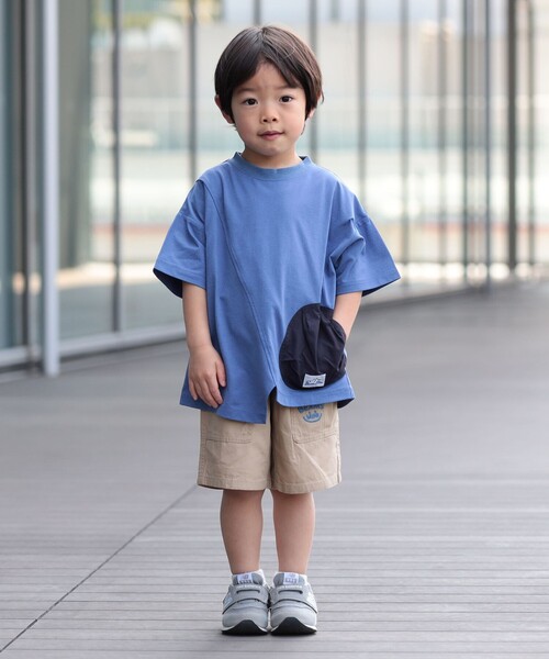 BEAMS mini(ビームスミニ)の「クイック ドライ Tシャツ 2026SS (90~150cm) 子供服 夏物 外遊び 速乾(Tシャツ/カットソー・キッズ・オフホワイト/ブルー系その他4・120/90/100/110/140/150/130)」の10枚目の写真
