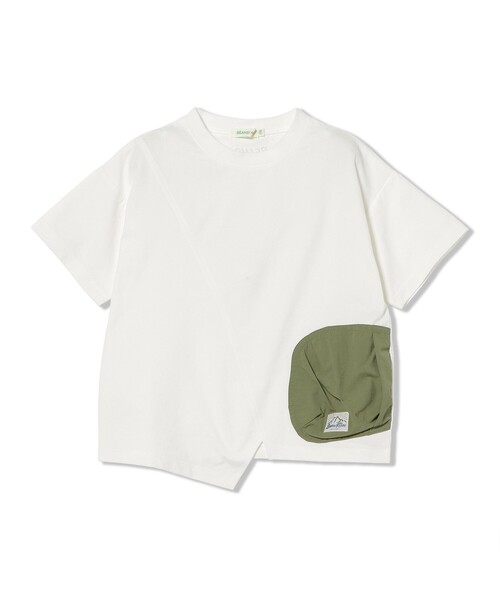 BEAMS mini(ビームスミニ)の「クイック ドライ Tシャツ 2026SS (90~150cm) 子供服 夏物 外遊び 速乾(Tシャツ/カットソー・キッズ・オフホワイト/ブルー系その他4・120/90/100/110/140/150/130)」の11枚目の写真