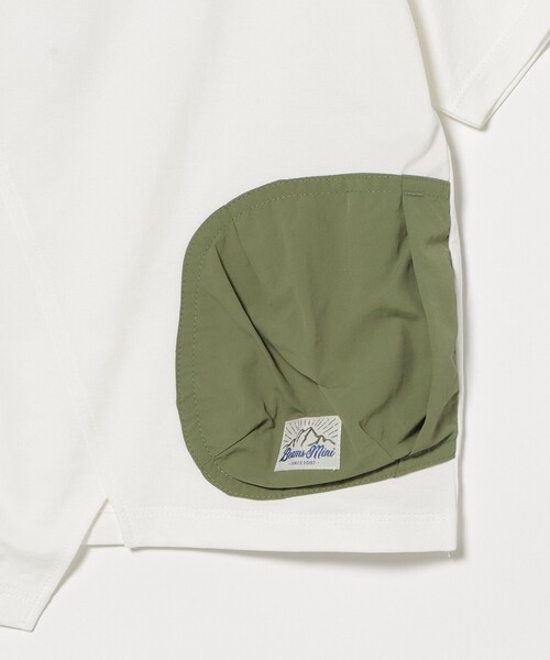 BEAMS mini(ビームスミニ)の「クイック ドライ Tシャツ 2026SS (90~150cm) 子供服 夏物 外遊び 速乾(Tシャツ/カットソー・キッズ・オフホワイト/ブルー系その他4・120/90/100/110/140/150/130)」の13枚目の写真