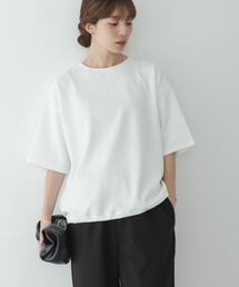 URBAN RESEARCH Sonny Label | カットジャガードドロスト五分袖プルオーバー(Tシャツ/カットソー)