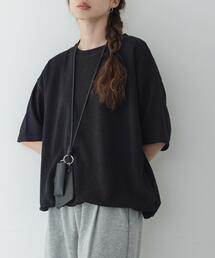 プルオーバー」に該当するレディースのTシャツ/カットソー（ブラック