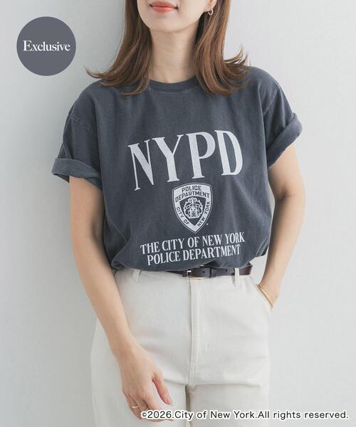 GOOD ROCK SPEED（グッドロックスピード）の「『別注』GOOD ROCK SPEED×DOOS　NYC NYPD T-SHIRTS（Tシャツ/カットソー・レディース・ブラック系その他/イエロー系その他/グレー系その他/ホワイト系その他・ONE）」の3枚目の写真