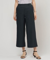 FLAXASAオックス ワイド ストレート パンツ
