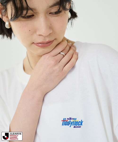 Mac-House(マックハウス)の「J.LEAGUE 【水戸ホーリーホック /MITO HOLLYHOCK】サポーターズデザインTシャツ/Jリーグ(Tシャツ/カットソー・メンズ・チャコールグレー/ホワイト・M/L)」の4枚目の写真