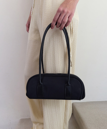 DIAGONAL（ダイアゴナル）の「SLEEK MINI SHOULDER BAG (black)（チャーム）」