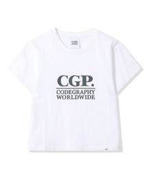 codegraphy（コードグラフィー）の「(Women's) Square Logo Short Sleeve T-shirt CBFUWTS004（Tシャツ/カットソー）」