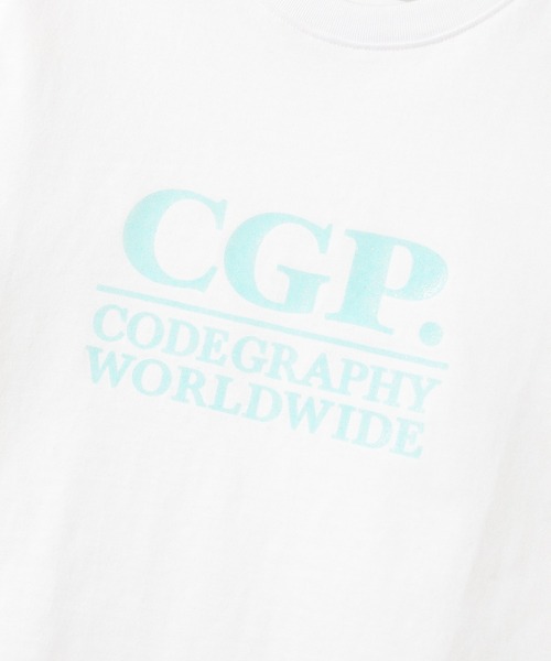 codegraphy（コードグラフィー）の「(Women's) Square Logo Short Sleeve T-shirt CBFUWTS004（Tシャツ/カットソー・レディース・チャコール/ダークネイビー/White/ホワイト/Red・フリー）」の19枚目の写真