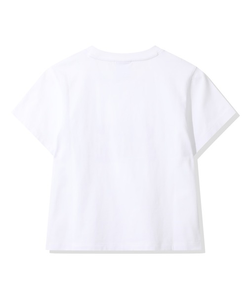 codegraphy（コードグラフィー）の「(Women's) Square Logo Short Sleeve T-shirt CBFUWTS004（Tシャツ/カットソー・レディース・チャコール/ダークネイビー/White/ホワイト/Red・フリー）」の8枚目の写真