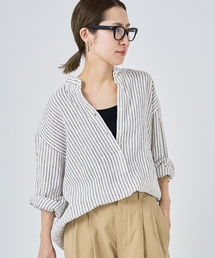 FRAMeWORK（フレームワーク）の「≪追加≫フレンチリネンバンドカラーシャツ 2（シャツ/ブラウス）」