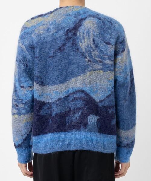 UNUSED（アンユーズド）の「【UNUSED】EX. mohair cardigan（カーディガン/ボレロ・メンズ・ブルー・2/3）」の3枚目の写真