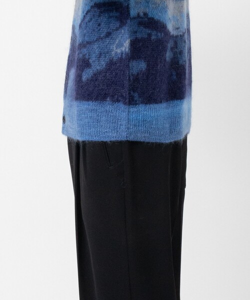 UNUSED（アンユーズド）の「【UNUSED】EX. mohair cardigan（カーディガン/ボレロ・メンズ・ブルー・2/3）」の9枚目の写真