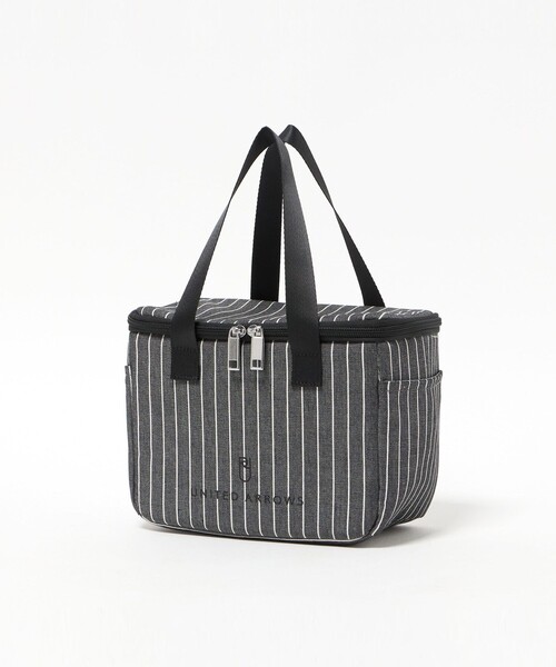 UNITED ARROWS(ユナイテッドアローズ)の「ストライプ ボックス型 トートバッグ S(トートバッグ・レディース・ライトブルー/ブラック・FREE)」の18枚目の写真