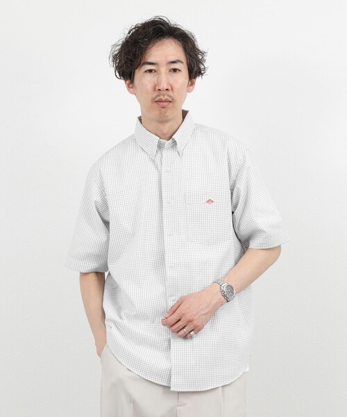 DANTON(ダントン)の「【DANTON/ダントン】DOT BUTTON B.D. SHIRT SS 26SS(DT-B0337 POD)(シャツ/ブラウス・メンズ・ホワイト系その他2/ブラック系その他・38/40/42/44)」の8枚目の写真