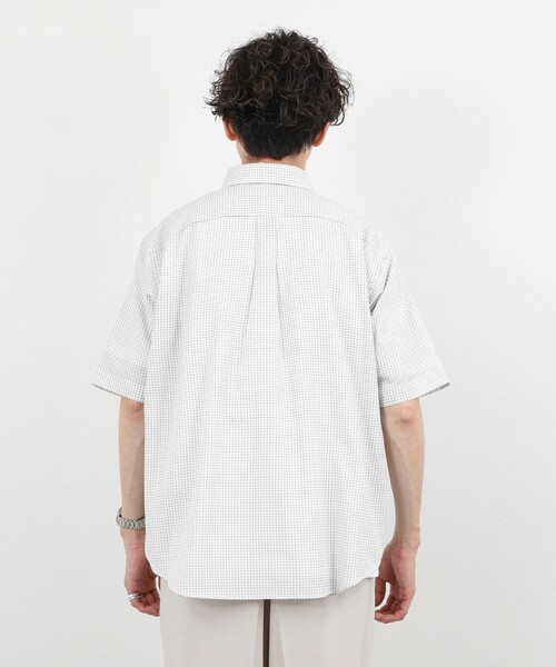 DANTON(ダントン)の「【DANTON/ダントン】DOT BUTTON B.D. SHIRT SS 26SS(DT-B0337 POD)(シャツ/ブラウス・メンズ・ホワイト系その他2/ブラック系その他・38/40/42/44)」の14枚目の写真